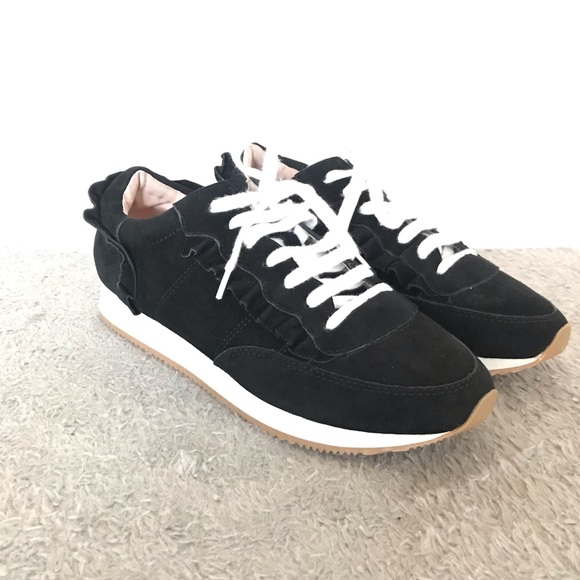 Kate Spade New York Farrah Sneakers Black Suede - Picture 3 of 7